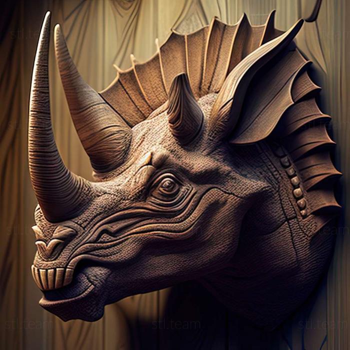 3D model Udanoceratops (STL)